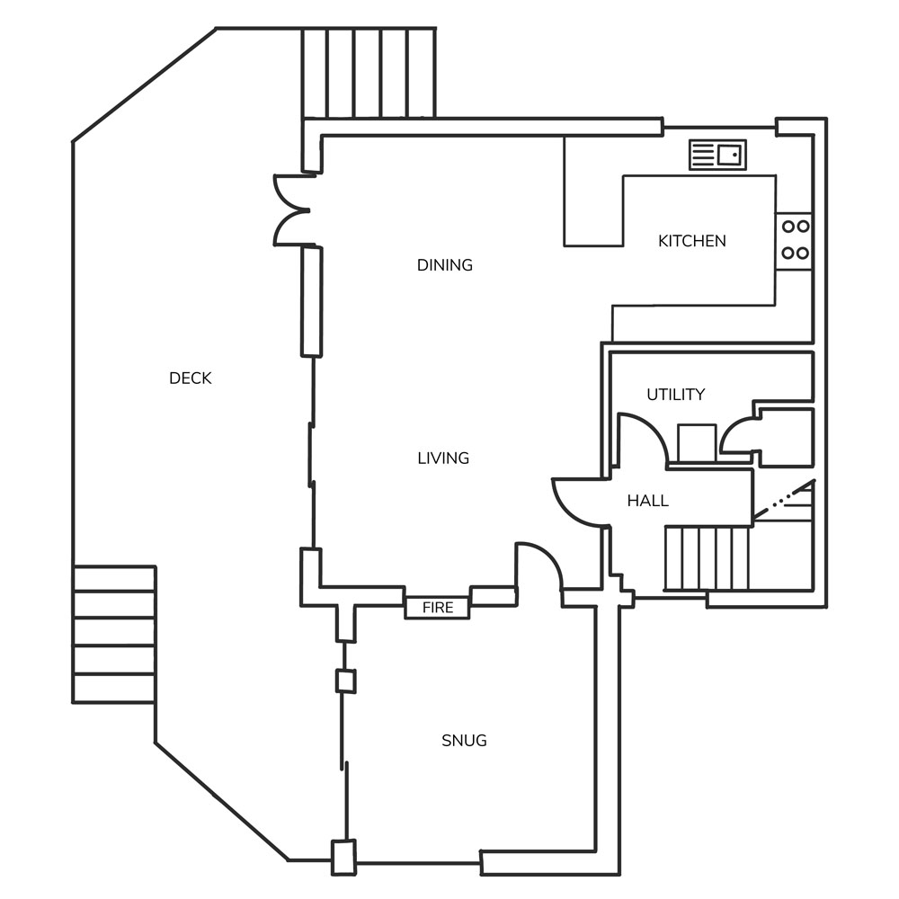 Tatha View ground floor plan